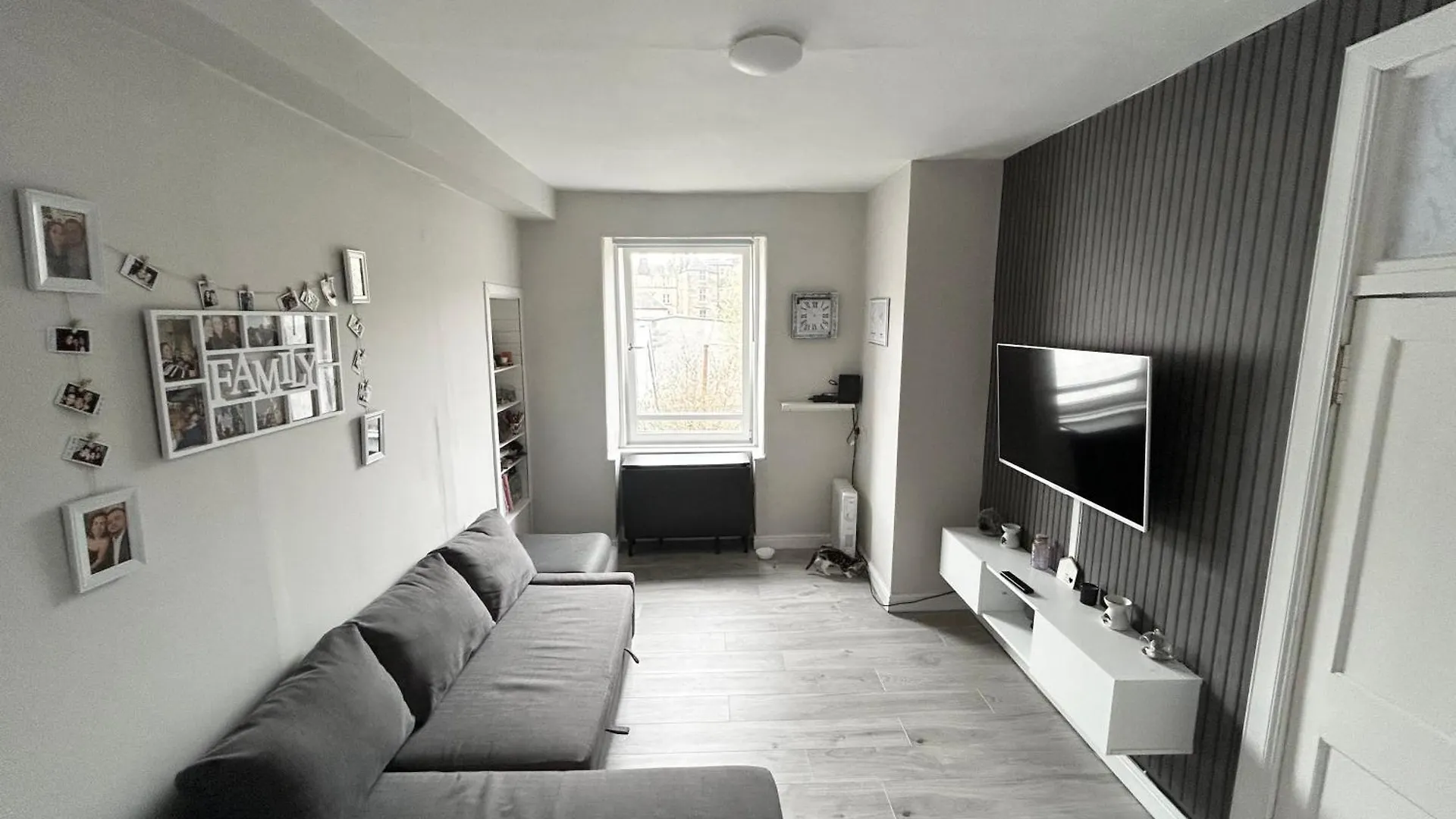 Bright Bedroom With King Side Bed And Shared Bathroom Or Whole One Bedroom Apartment